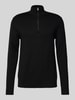 SELECTED HOMME Strickpullover mit Stehkragen Black