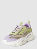 Steve Madden Sneakers met labeldetails, model 'POSSESSION' Lila