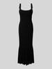 Guess Maxikleid mit Karree-Ausschnitt Modell 'FLEUR' BLACK