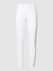 Raffaello Rossi Slim fit broek met zijsplitten, model 'PENNY' Wit