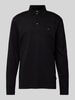 BOSS Regular Fit Poloshirt mit Label-Badge Modell 'Paley' Black