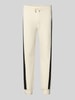 Armani Exchange Sweatpants mit Bordüre Weiss