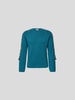 Etro Sweatshirt in Strick-Optik Hellblau