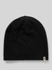 Roeckl Kaschmirbeanie mit Label-Detail Black