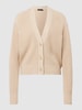 Drykorn Cardigan met V-hals, model 'SIDALY' Beige