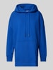 Marc O'Polo Oversized Hoodie aus reiner Baumwolle mit Seitenschlitzen Royal