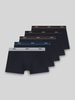 BOSS Pant & Trunk aus Baumwoll-Mix im 5er-Pack Modell 'Essential' Marine