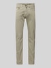 Pierre Cardin Tapered fit jeans in 5-pocketmodel, model 'Lyon' Olijfgroen