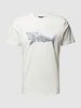 Antony Morato T-shirt z nadrukowanym motywem Złamany biały