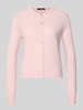 Weekend Max Mara Slim fit gebreid jack van mix van wol en kasjmier Model 'NEBBIA' Roze