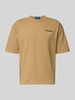 Polo Ralph Lauren T-shirt met labelstitching Camel