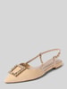 Tamaris Ballerinas mit Applikation Camel