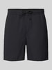 Jack & Jones Regular Fit Shorts mit Strukturmuster Modell 'JAIDEN MASSIMO' Black