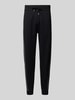 BOSS Tapered Fit Sweatpants mit Tunnelzug Black