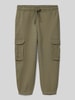 Name It Regular Fit Sweatpants mit Cargotaschen Modell 'NEIL' Oliv