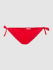 HUGO Bikini-Slip mit Label-Print Modell 'SIDE' Rot