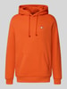 Tommy Jeans Regular Fit Hoodie aus reiner Baumwolle Orange