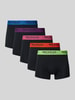 MCNEAL Boxershort met label in band in een set van 5 stuks Neon groen