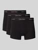 Calvin Klein Underwear Pants mit elastischem Logo-Bund im 3er-Pack Black
