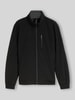 Tom Tailor Regular Fit Blouson aus wasserdichtem Stoff Black