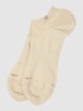 Burlington Sneakersocken mit Stretch-Anteil im 2er-Pack Modell 'Everyday' Sand