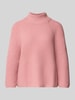 Herzensangelegenheit Strickpullover aus Woll-Kaschmir-Mix Altrosa
