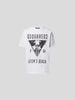 Dsquared2 T-Shirt mit Label-Prints Weiß