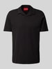 HUGO Poloshirt mit Reverskragen Modell 'Dimerspolo' Black