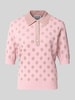 Essentiel Antwerp Relaxed Fit Pullover aus Viskose-Mix Modell 'KRAB' Rose Melange