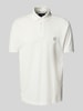 ARMANI EXCHANGE Koszulka polo z wyhaftowanym logo Biały
