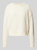 Only Loose Fit Strickpullover mit weichem Garn Modell 'TERESA' Offwhite