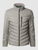 Tom Tailor Steppjacke mit Stehkragen Hellgrau