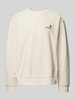 Carhartt Work In Progress Sweatshirt met ribboorden Offwhite