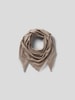 Lala Berlin Schal mit Muster-Mix Taupe