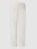 Angels Corduroy broek met labelpatch, model 'DOLLY 2.0' Offwhite