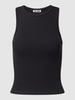 Review Tanktop in Ripp-Optik Black