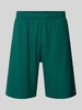 REVIEW Straight Fit Sweatshorts mit Strukturmuster Bottle
