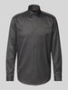 Jake*s Regular Fit Businesshemd in Premiumqualität Anthrazit