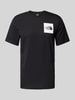 The North Face T-shirt z nadrukiem z logo Czarny