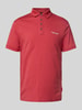 ARMANI EXCHANGE Poloshirt met labelprint Lichtrood