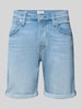 Jack & Jones Regular Fit Jeansshorts im 5-Pocket-Design Modell 'RICK' Hellblau