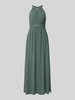 VILA Abendkleid mit Taillenband Modell 'MILINA' Bottle