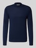 SELECTED HOMME Regular Fit Strickpullover aus reiner Merinowolle Modell 'TRAY' Dunkelblau