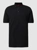 HUGO Poloshirt mit Label-Patch Modell 'Dereso' Schwarz