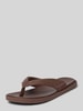UGG Zehentrenner mit Label-Detail Modell 'SEASIDE II' Dunkelbraun