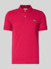Lacoste Slim Fit Poloshirt aus reiner Baumwolle Pink