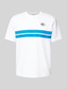 Lacoste T-Shirt mit Label-Stitching Weiss