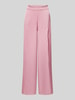 V by Vera Mont Wide Leg Stoffhose mit elastischem Bund Rosa