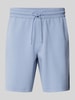 Calvin Klein Jeans Regular Fit Shorts mit angedeutetem Eingriff Hellblau