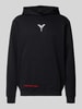 CARLO COLUCCI Hoodie mit Kapuze Black